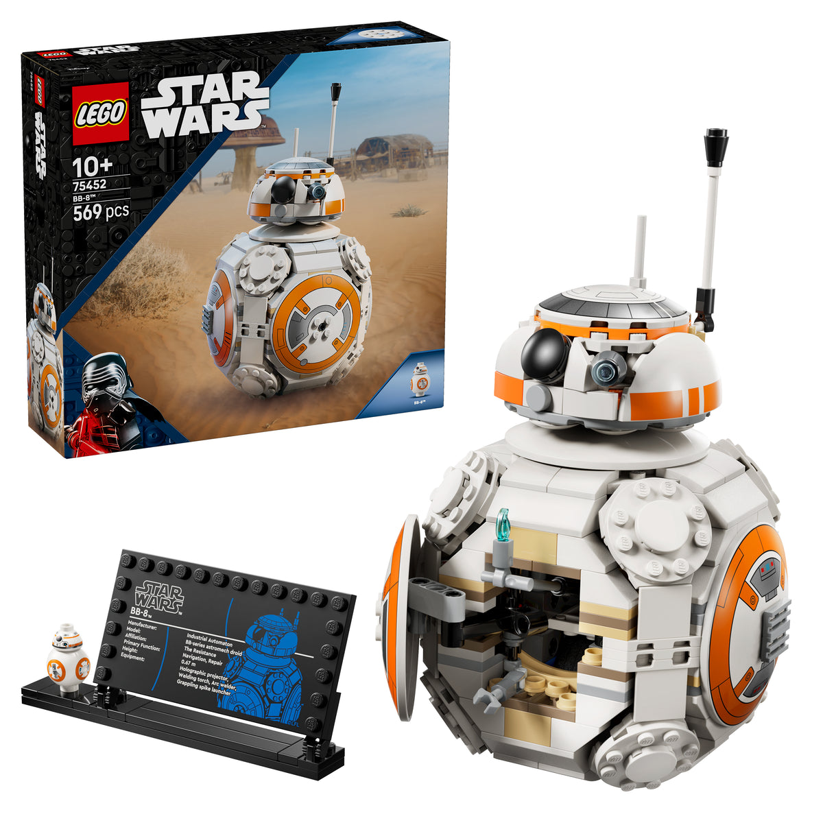 LEGO Star Wars 75452 Der Astromech-Droide BB-8