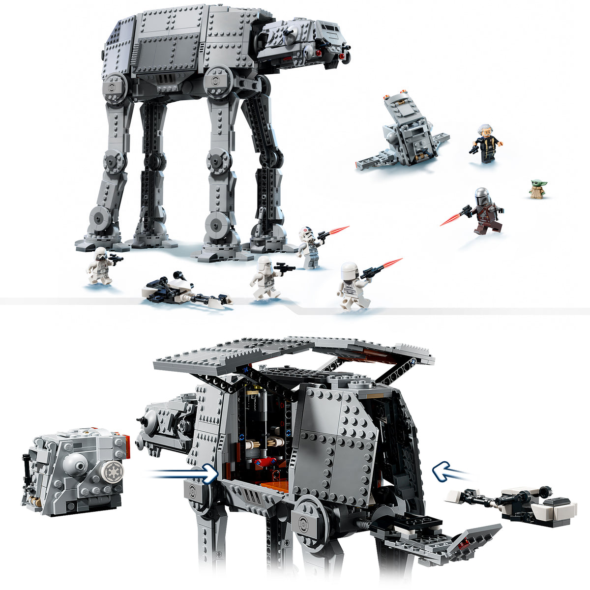 LEGO Star Wars 75454 AT-AT des Restimperiums mit INT-4
