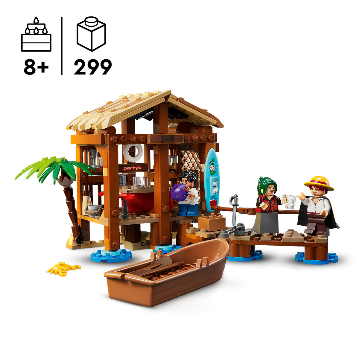LEGO ONE PIECE 75636 Hütte im Windmühlendorf
