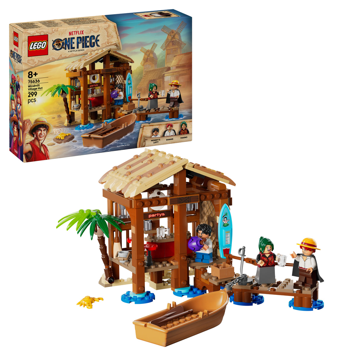 LEGO ONE PIECE 75636 Hütte im Windmühlendorf