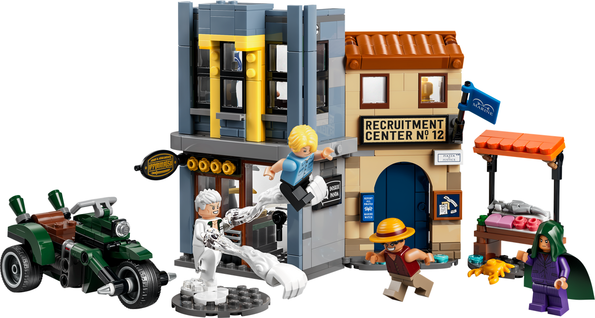 LEGO ONE PIECE 75642 Showdown mit Kapitän Smoker