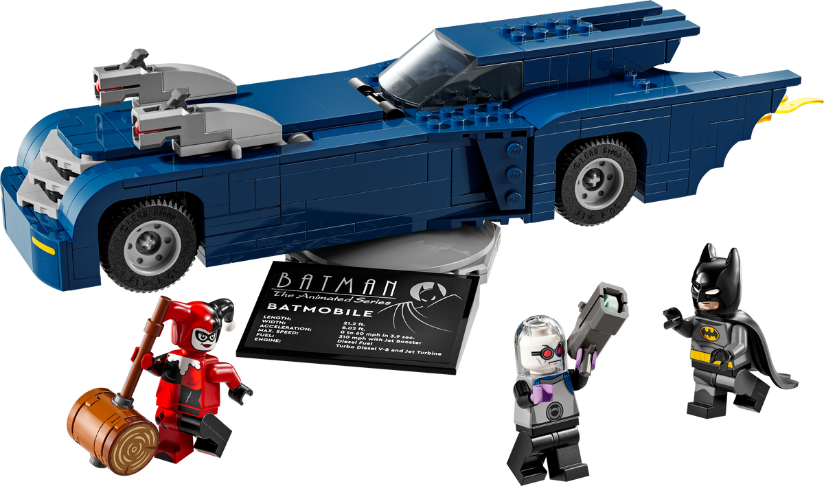 LEGO DC Batman 76274 Batman im Batmobil vs. Harley Quinn und Mr. Freeze