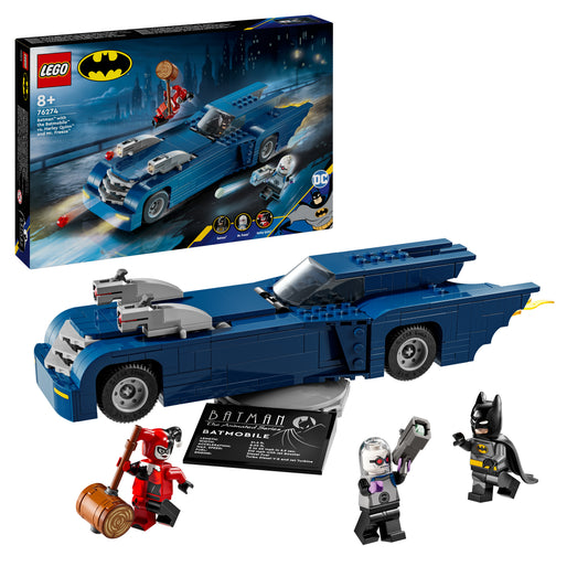 LEGO DC Batman 76274 Batman im Batmobil vs. Harley Quinn und Mr. Freeze