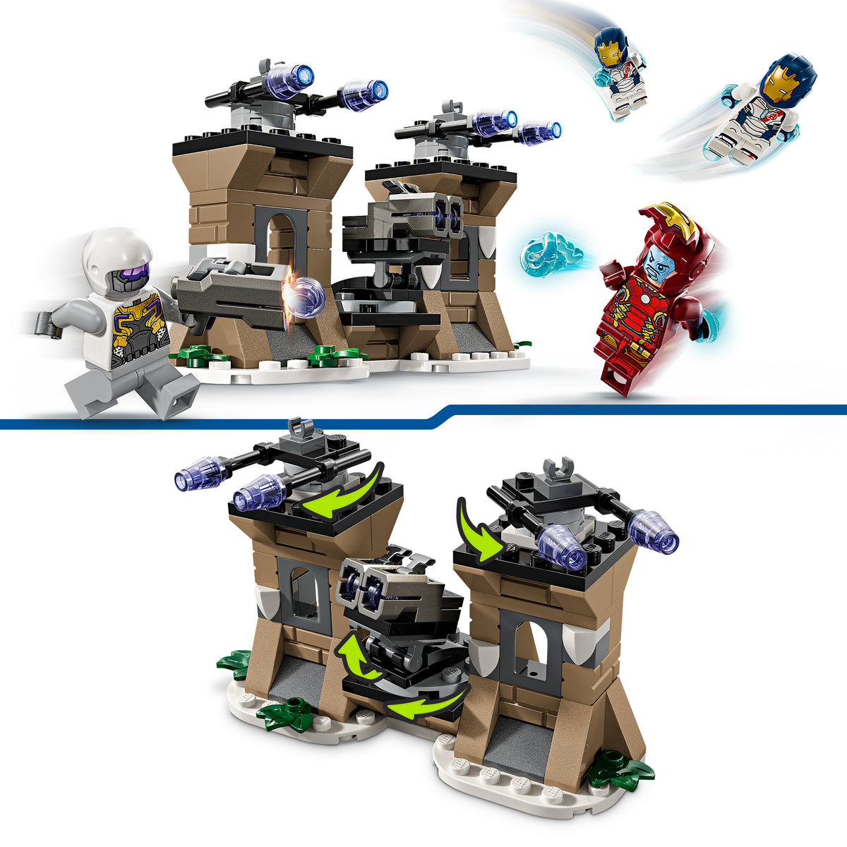 LEGO Marvel 76288 Iron Man & Iron Legion vs. HYDRA-Soldat