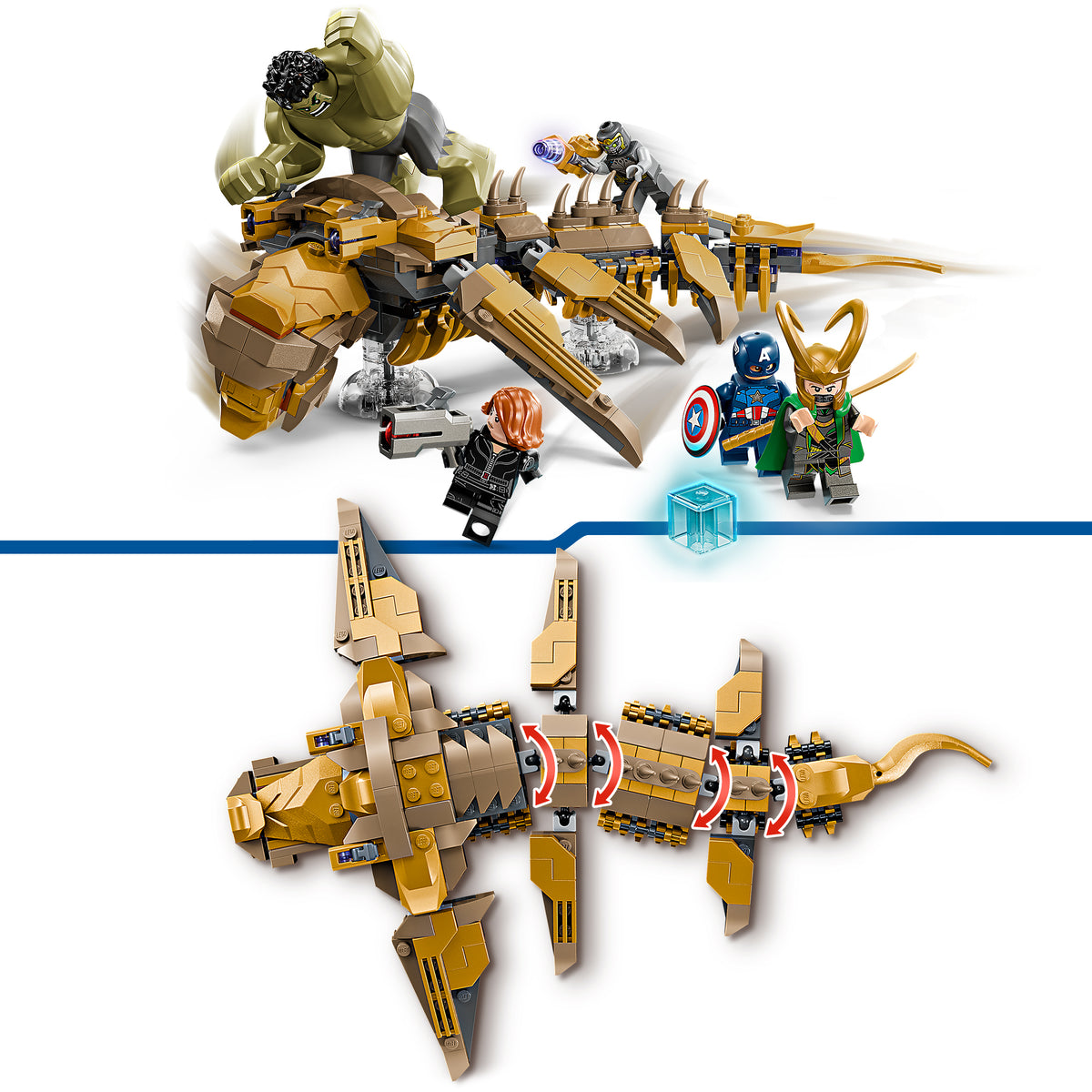 LEGO Marvel 76290 Avengers vs. Leviathan