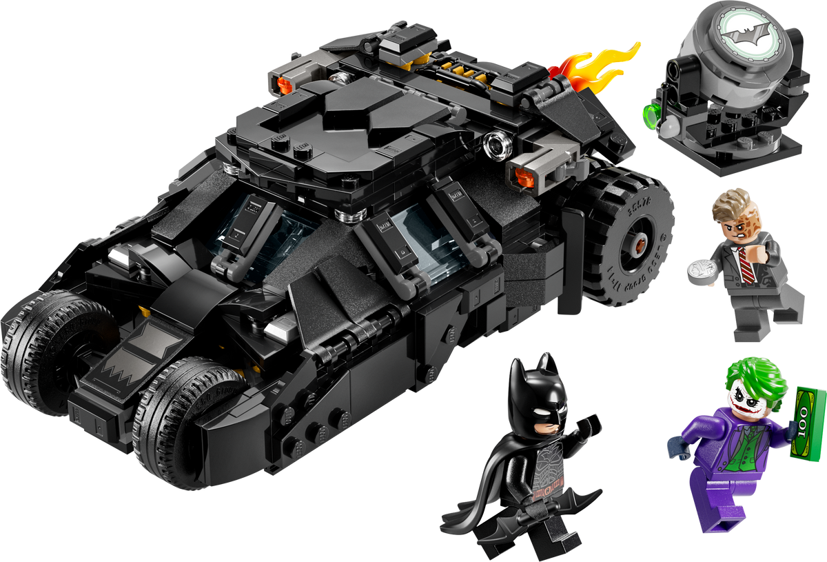 LEGO DC Batman 76303 Batman Tumbler vs. Two-Face & The Joker - Batmobil