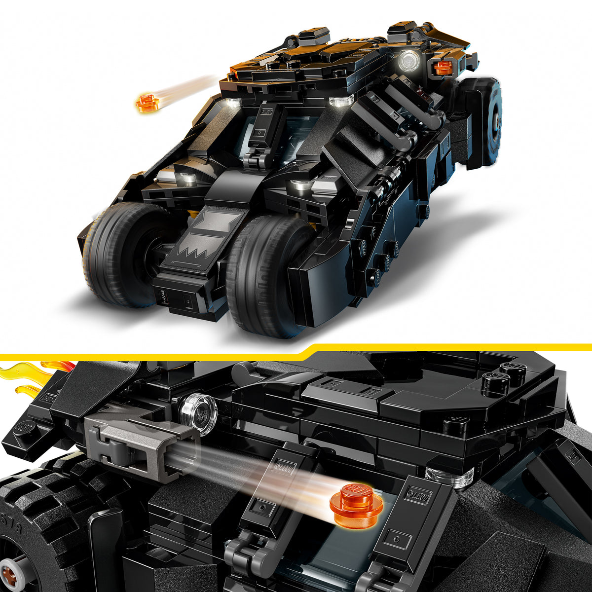 LEGO DC Batman 76303 Batman Tumbler vs. Two-Face & The Joker - Batmobil