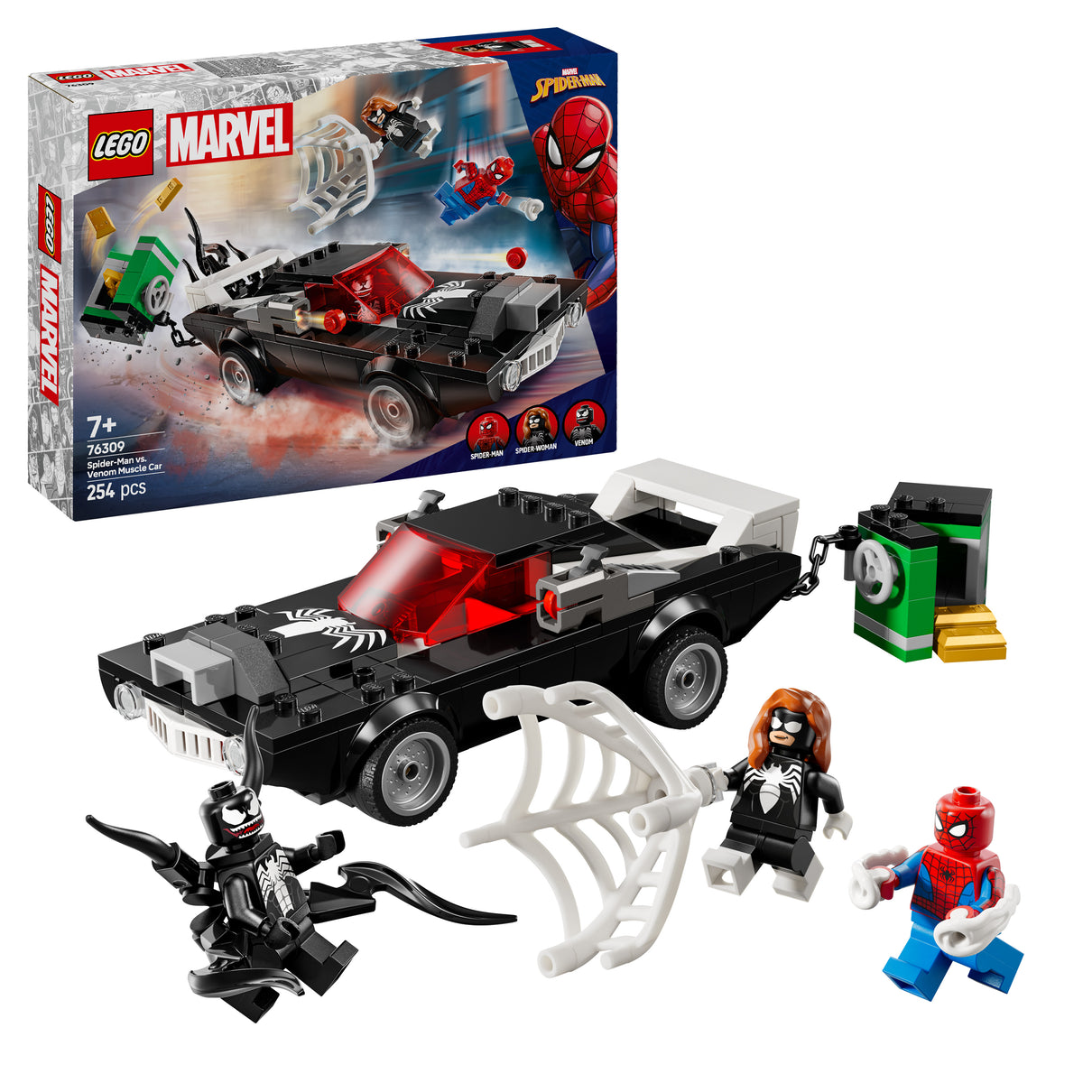 LEGO Marvel 76309 Spider-Man vs. Venom Muscle-Car