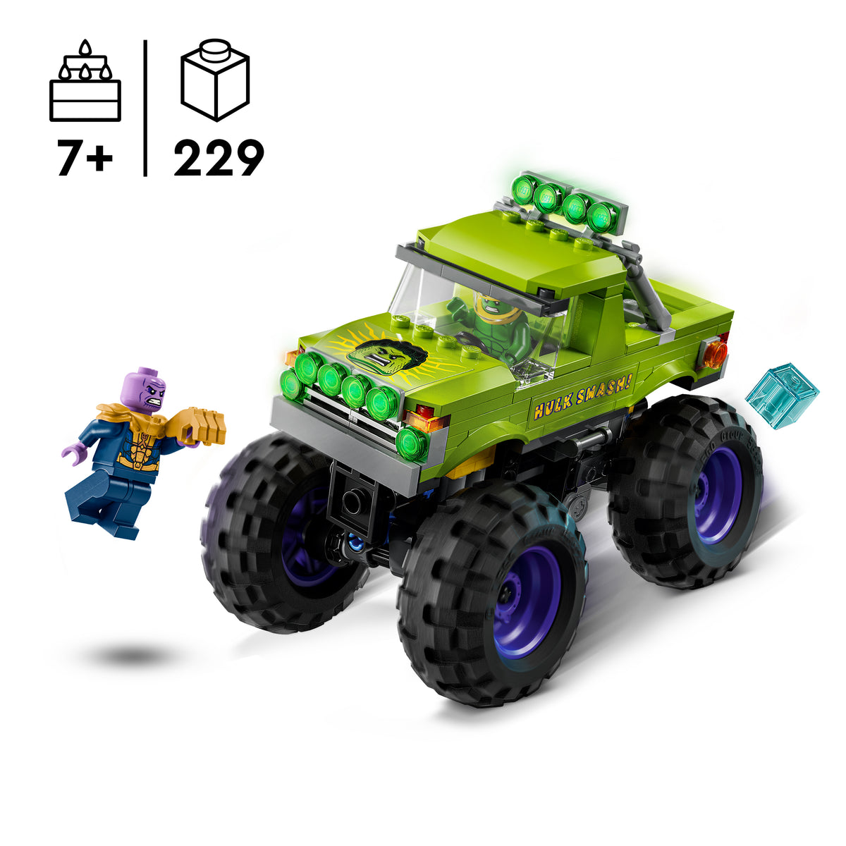 LEGO Marvel 76312 Hulk-Truck vs. Thanos