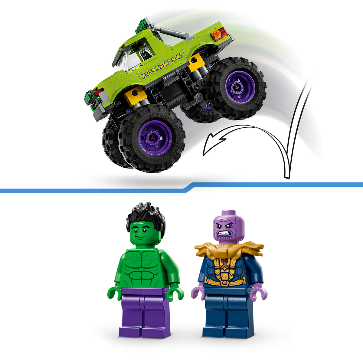 LEGO Marvel 76312 Hulk-Truck vs. Thanos