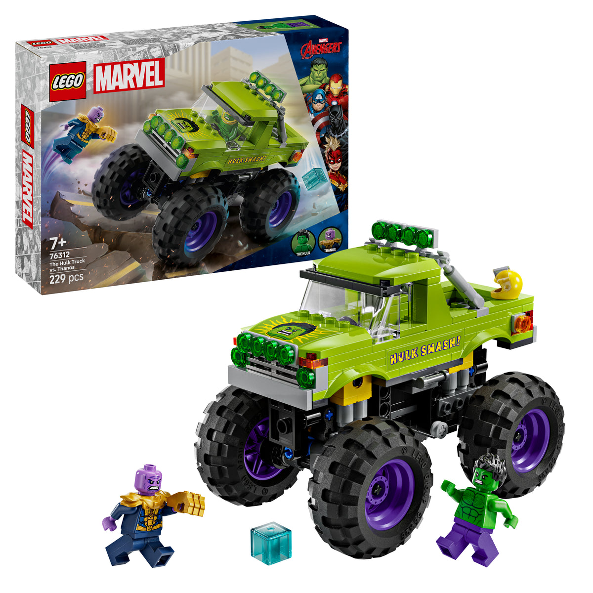 LEGO Marvel 76312 Hulk-Truck vs. Thanos
