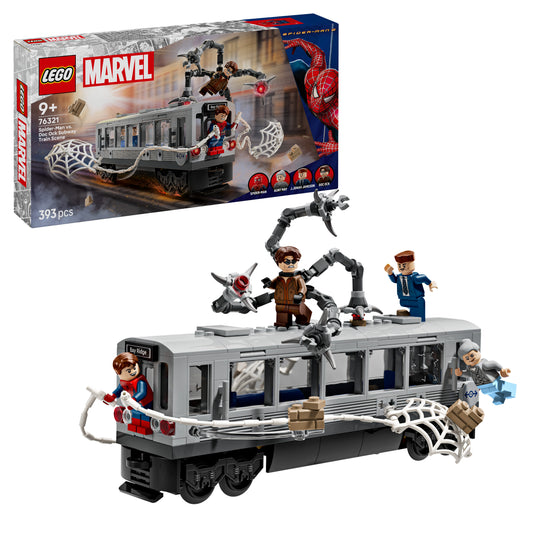 LEGO Marvel 76321 Spider-Man vs. Doc Ock: Showdown in der U-Bahn