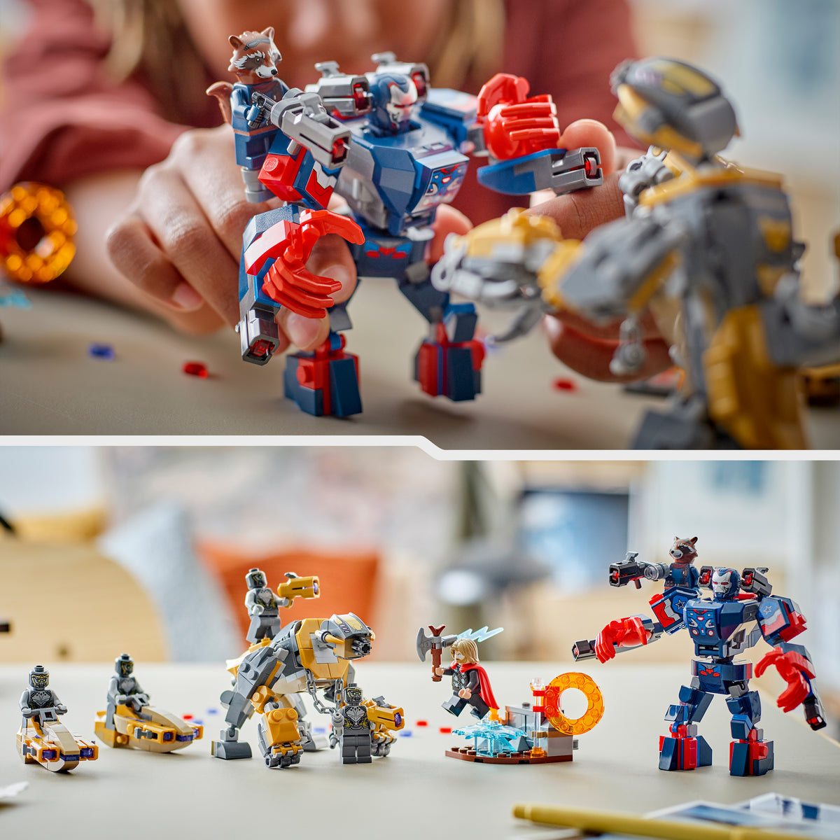 LEGO Marvel 76322 Avengers: Endgame Thor vs. Chitaur
