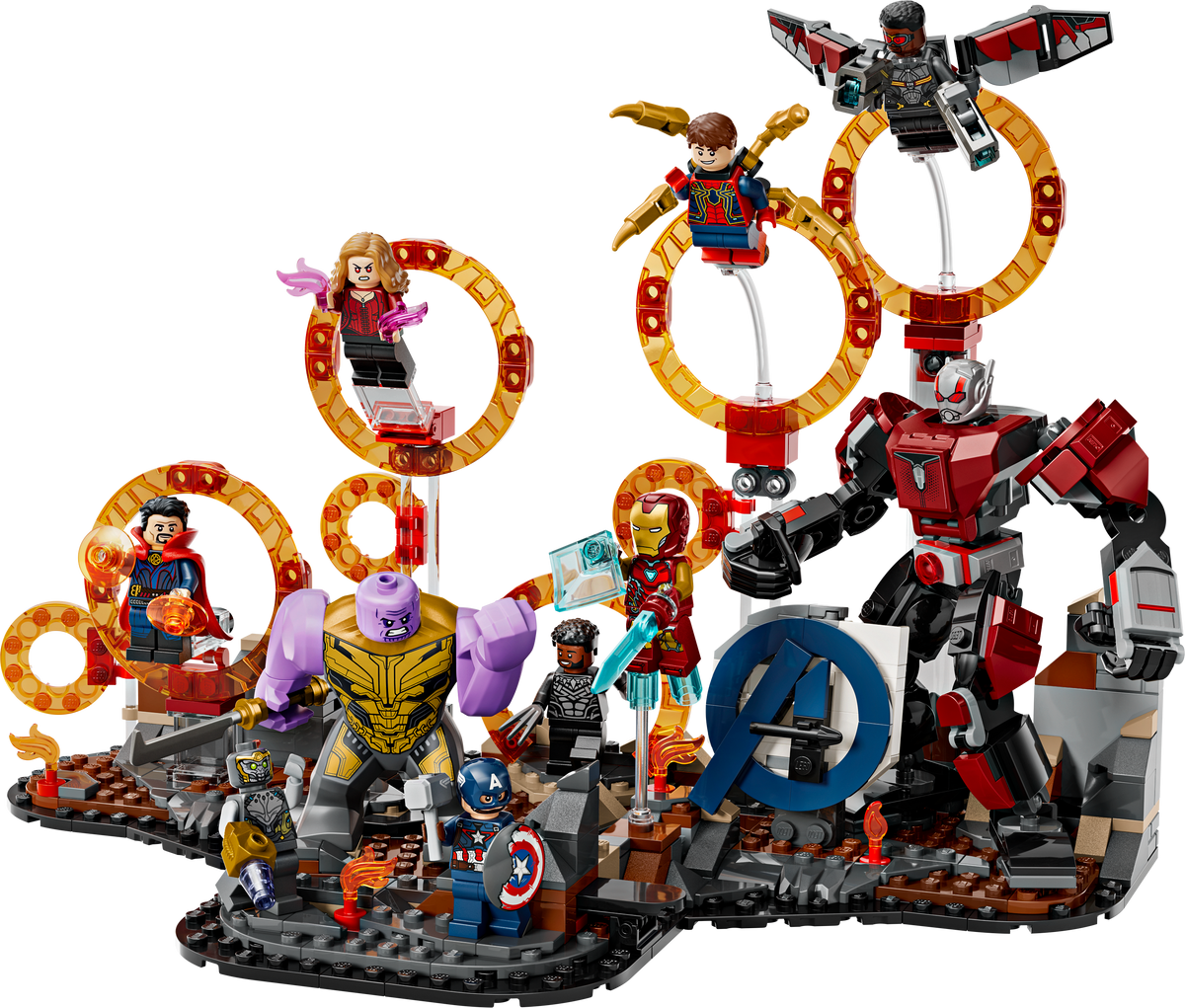 LEGO Marvel 76323 Avengers: Endgame Letzter Showdown