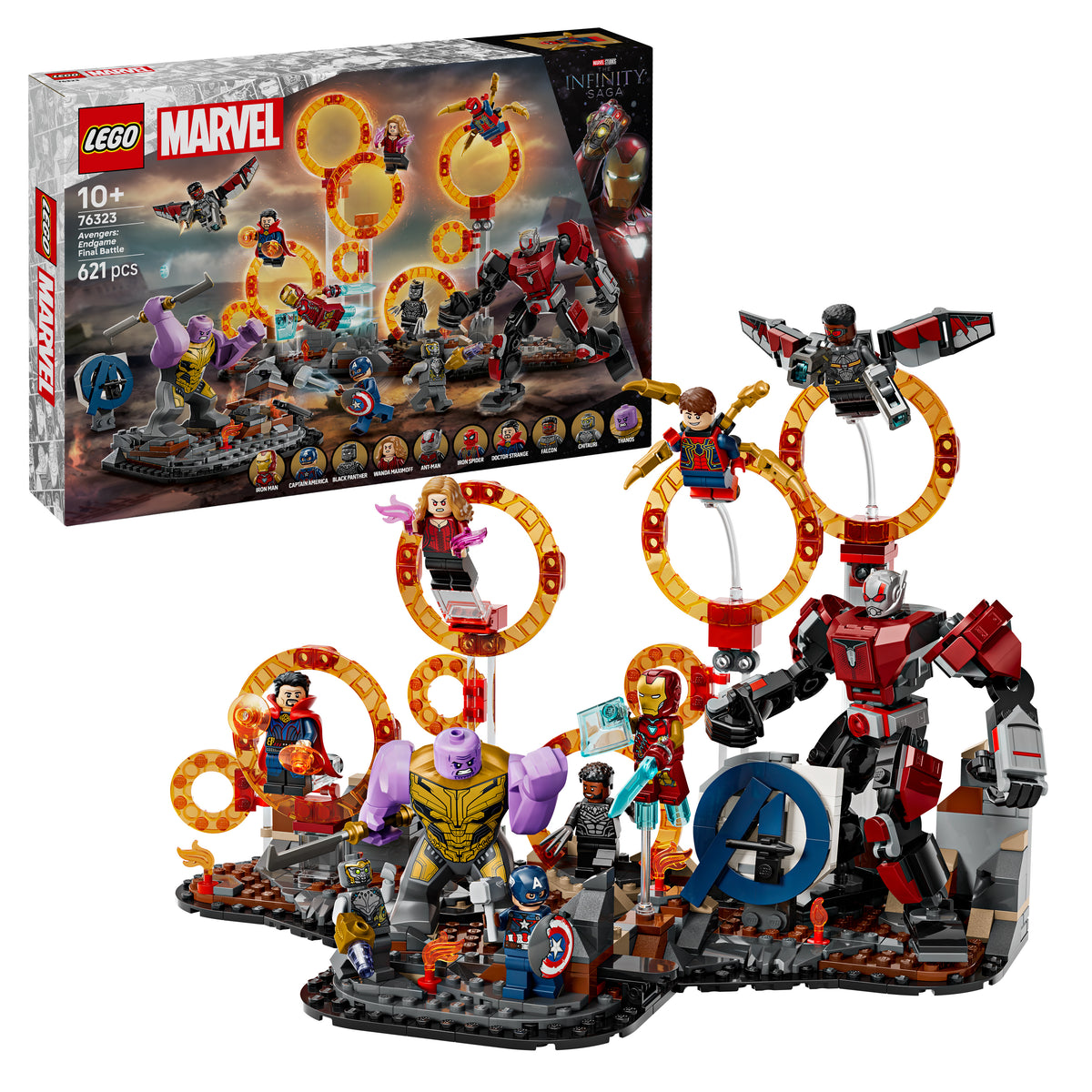 LEGO Marvel 76323 Avengers: Endgame Letzter Showdown