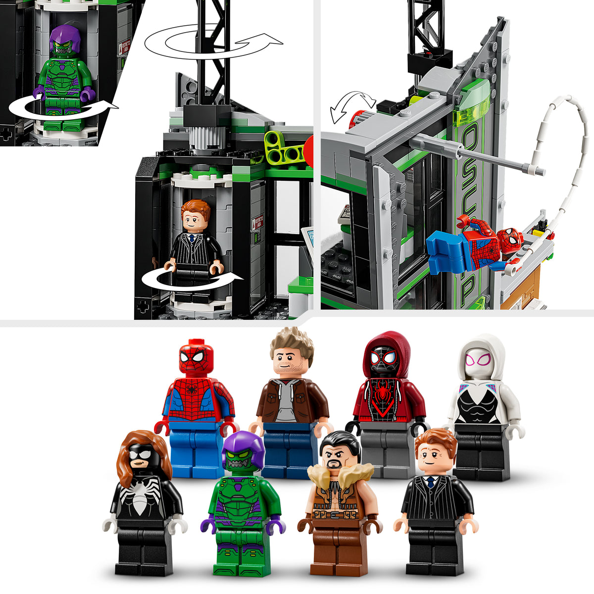LEGO Marvel 76324 Spider-Man vs. Oscorp