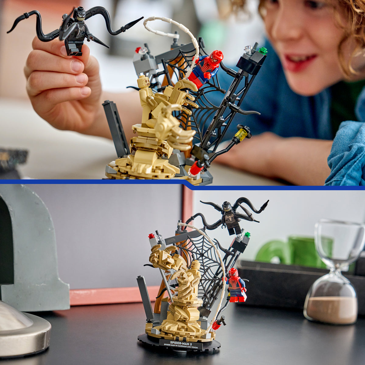 LEGO Marvel 76334 Großer Showdown: Spider-Man vs. Sandman