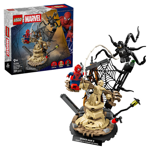 LEGO Marvel 76334 Großer Showdown: Spider-Man vs. Sandman