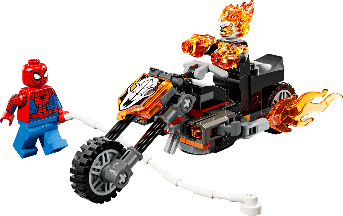 LEGO Marvel 76335 Spider-Man vs. Ghost Rider auf seinem Motorrad