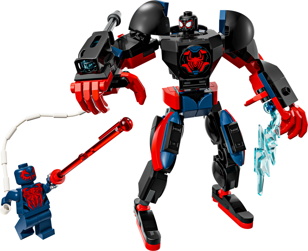 LEGO Marvel 76337 Miles Morales Mech vs. Spider-Man 2099