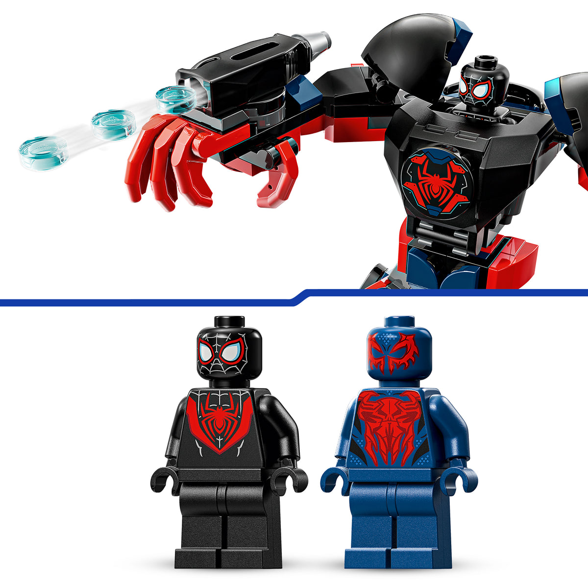 LEGO Marvel 76337 Miles Morales Mech vs. Spider-Man 2099