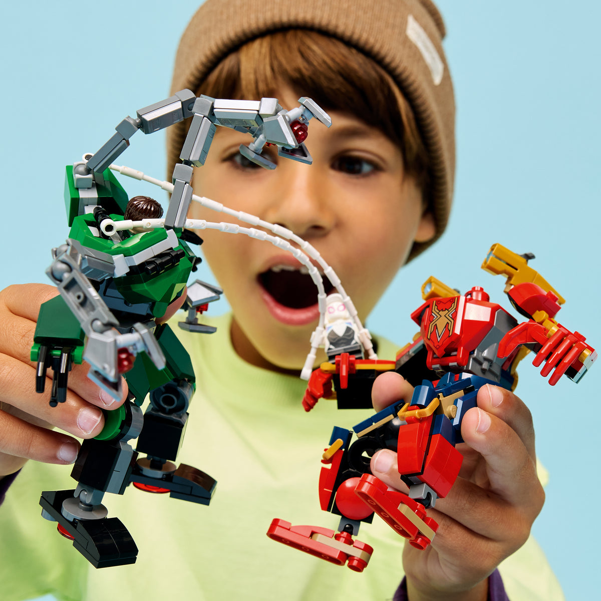 LEGO Marvel 76338 Mech-Duell: Spider-Man vs. Doc Ock