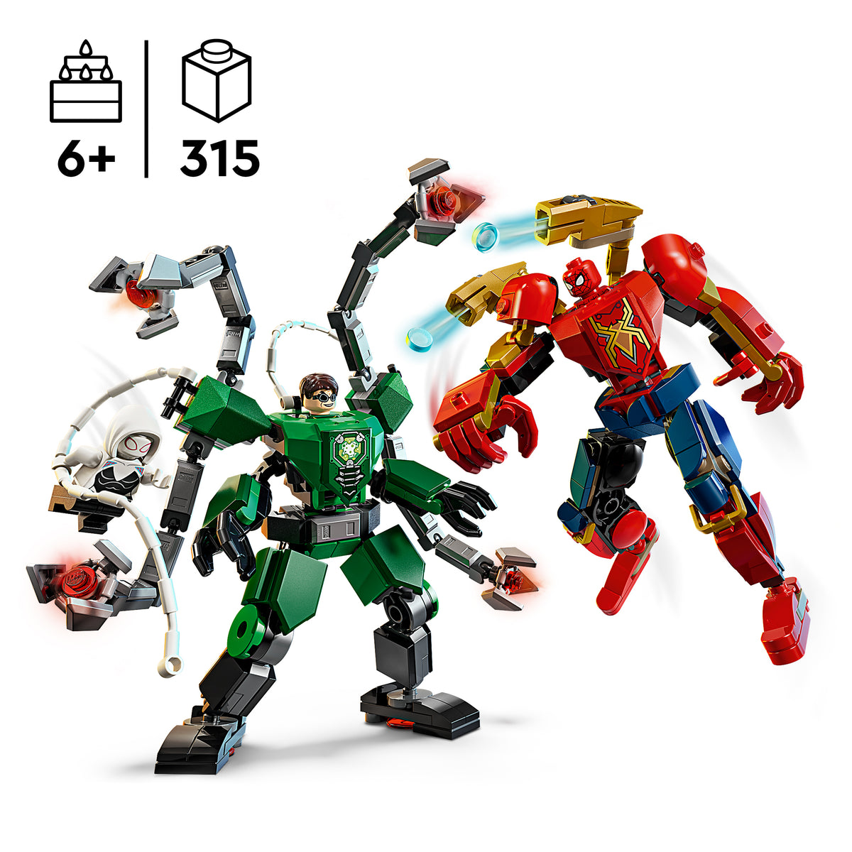 LEGO Marvel 76338 Mech-Duell: Spider-Man vs. Doc Ock