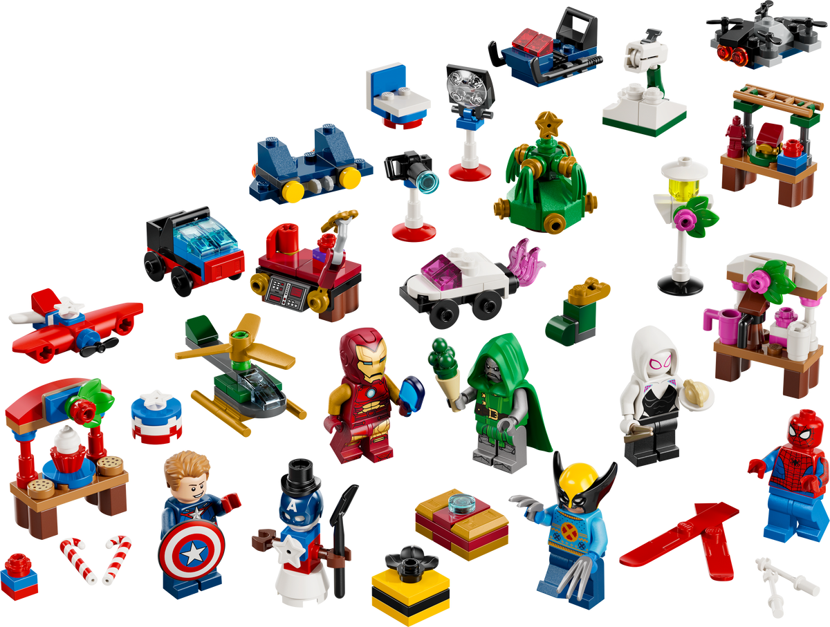 LEGO Marvel 76340 Adventskalender 2026 Superhelden