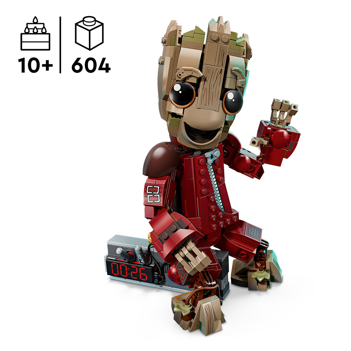 LEGO Marvel 76341 Groot im Ravager-Outfit