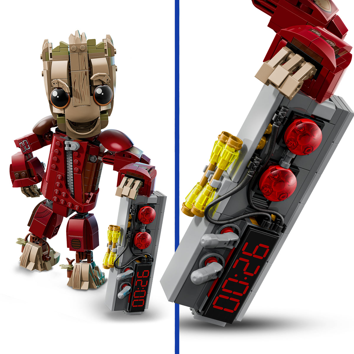 LEGO Marvel 76341 Groot im Ravager-Outfit