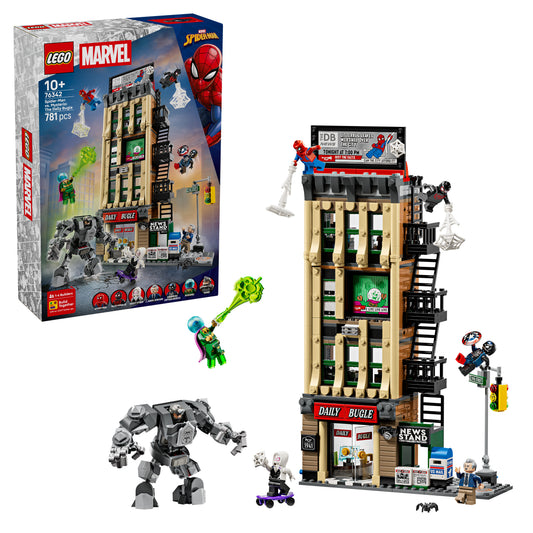 LEGO Marvel 76342 Spider-Man vs. Mysterio: Daily Bugle