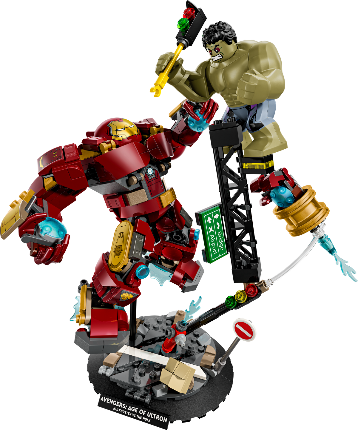 LEGO Marvel 76343 Duell der Giganten: Hulkbuster vs. Hulk