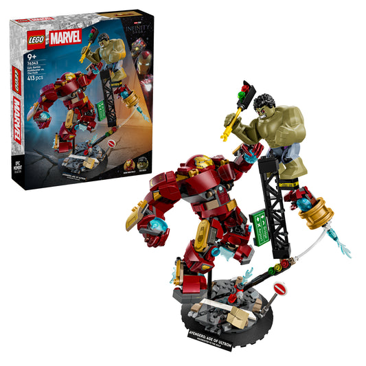 LEGO Marvel 76343 Duell der Giganten: Hulkbuster vs. Hulk