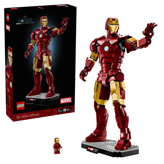 LEGO Marvel 76344 Iron Man Mark 3 Sammleredition