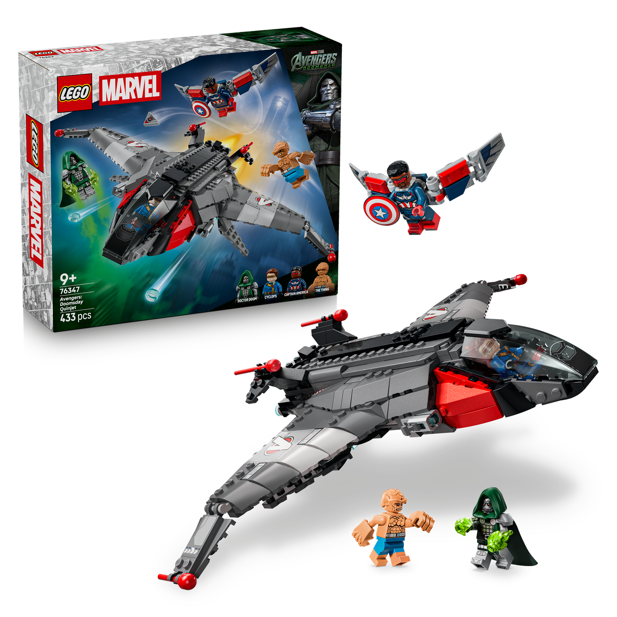 LEGO Marvel Avengers: Doomsday 76347 Quinjet