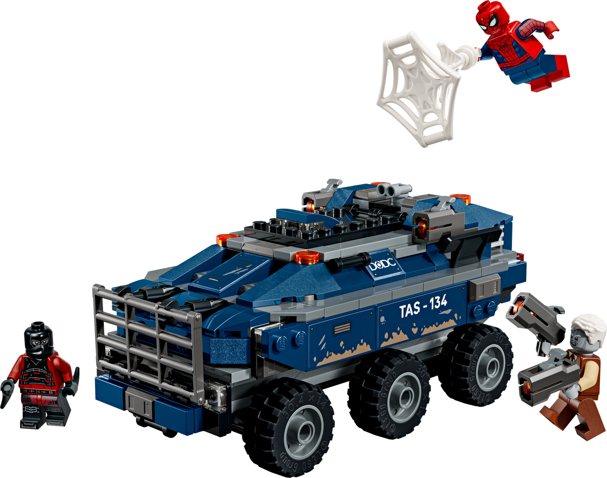 LEGO Marvel 76349 Spider-Man Jagt den Gefängnistransporter