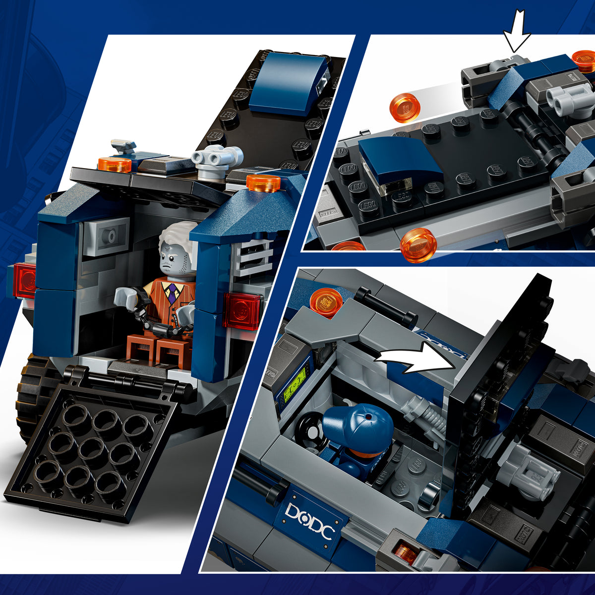 LEGO Marvel 76349 Spider-Man Jagt den Gefängnistransporter