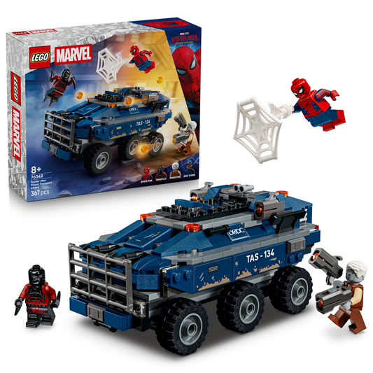 LEGO Marvel 76349 Spider-Man Jagt den Gefängnistransporter
