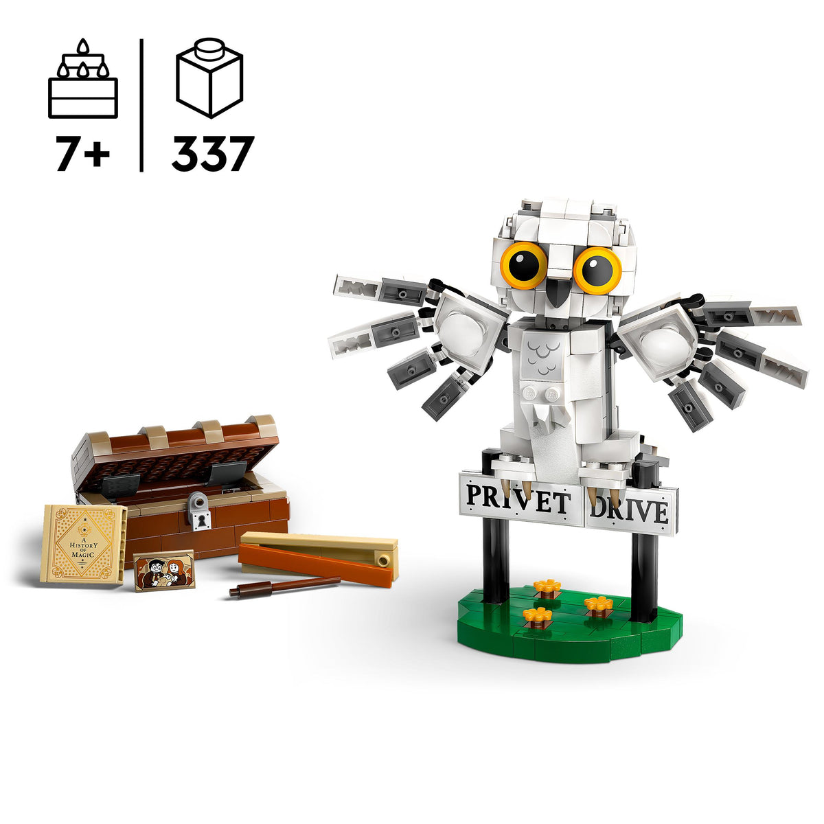 LEGO Harry Potter 76425 Hedwig im Ligusterweg 4