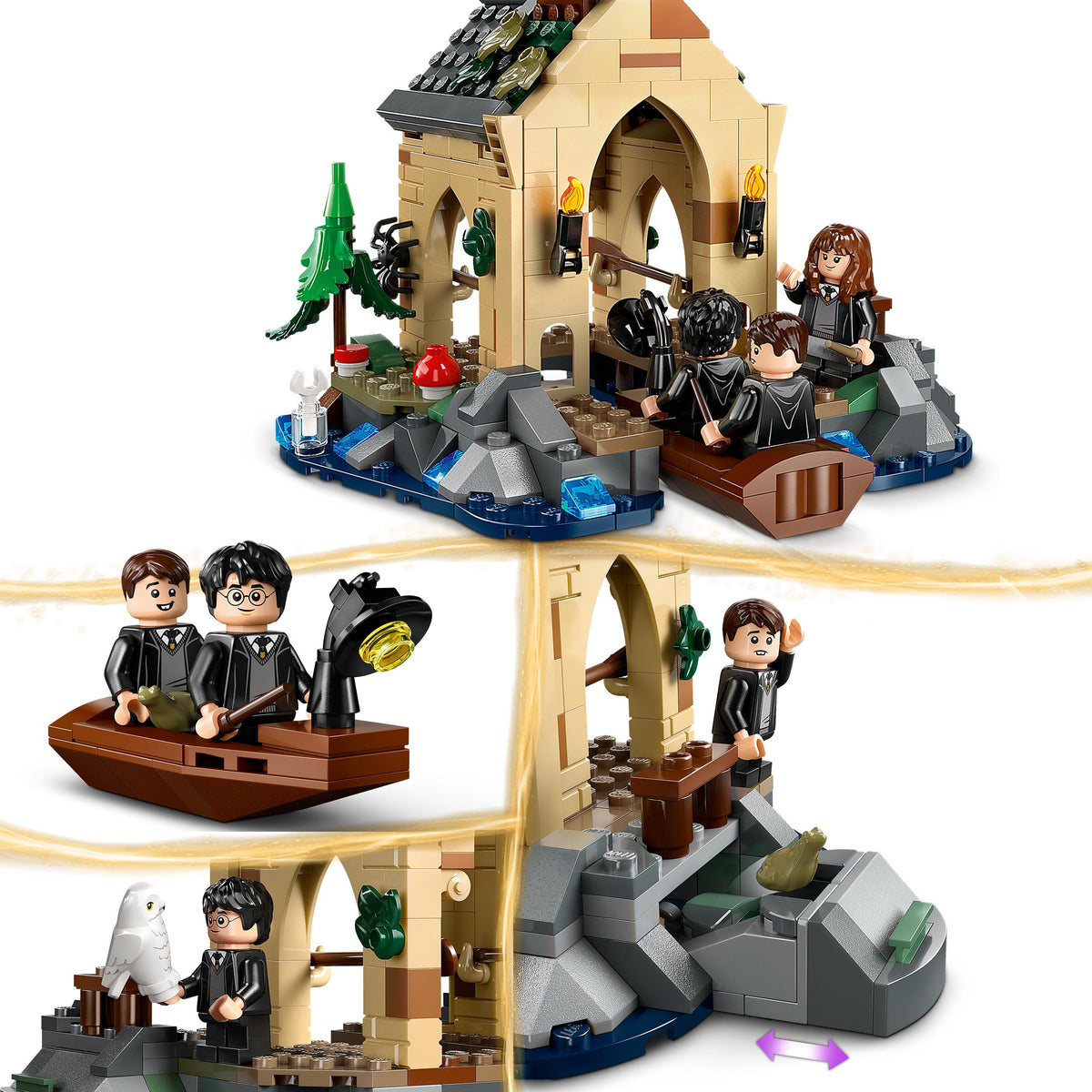 LEGO Harry Potter 76426 Bootshaus von Schloss Hogwarts