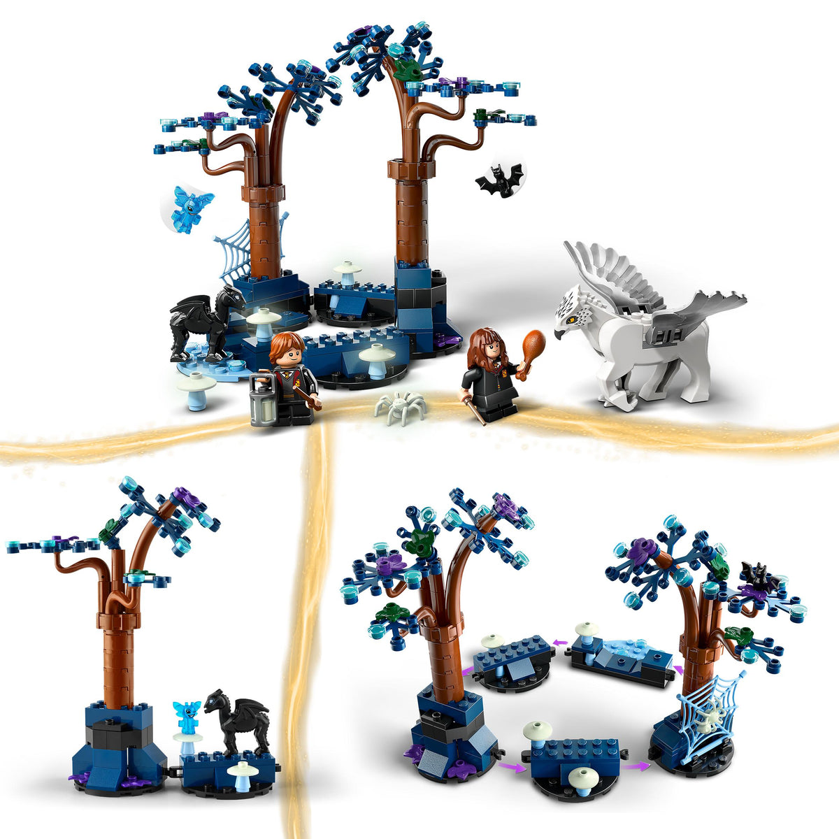 LEGO Harry Potter 76432 Der verbotene Wald: Magische Wesen