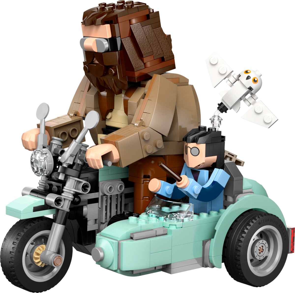 LEGO Harry Potter 76443 Hagrids und Harrys Motorradtour