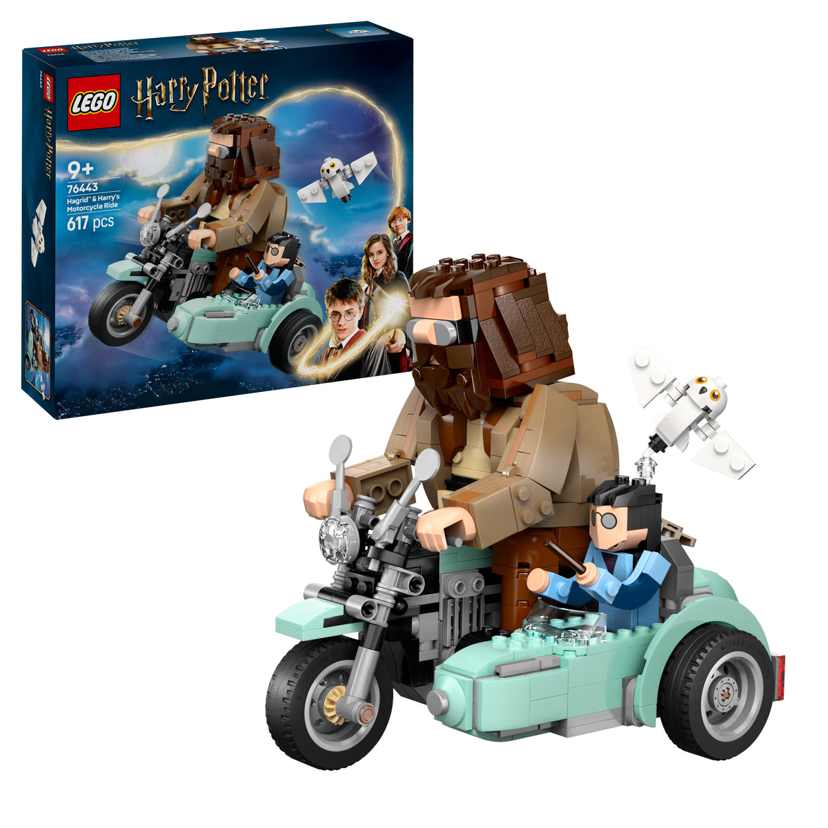 LEGO Harry Potter 76443 Hagrids und Harrys Motorradtour