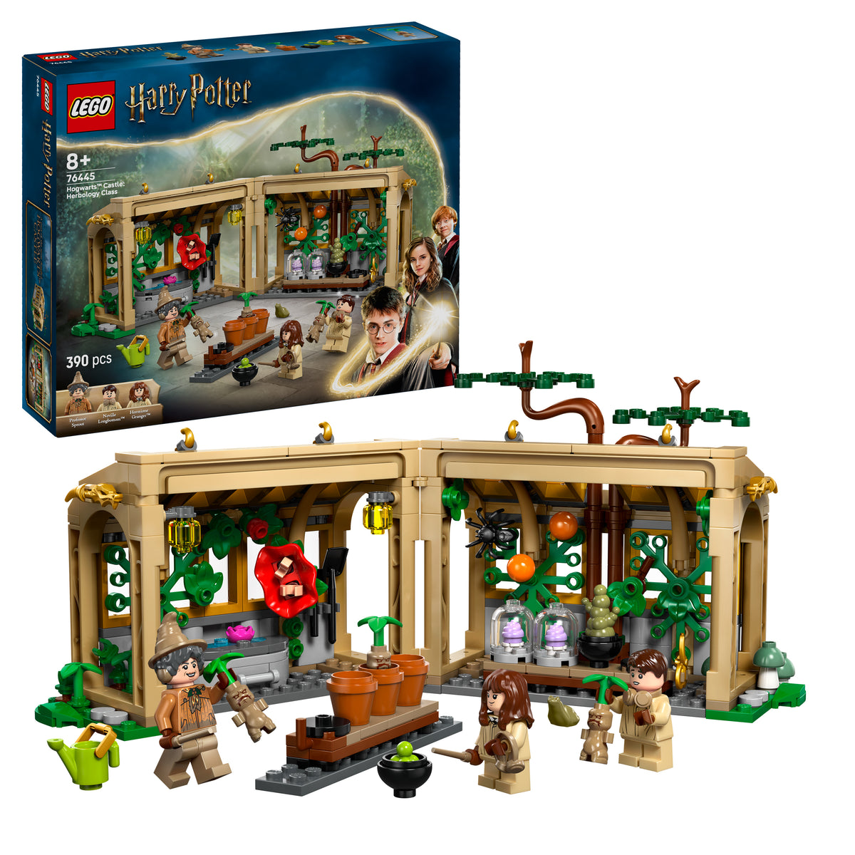 LEGO Harry Potter 76445 Schloss Hogwarts: Kräuterkundeunterricht