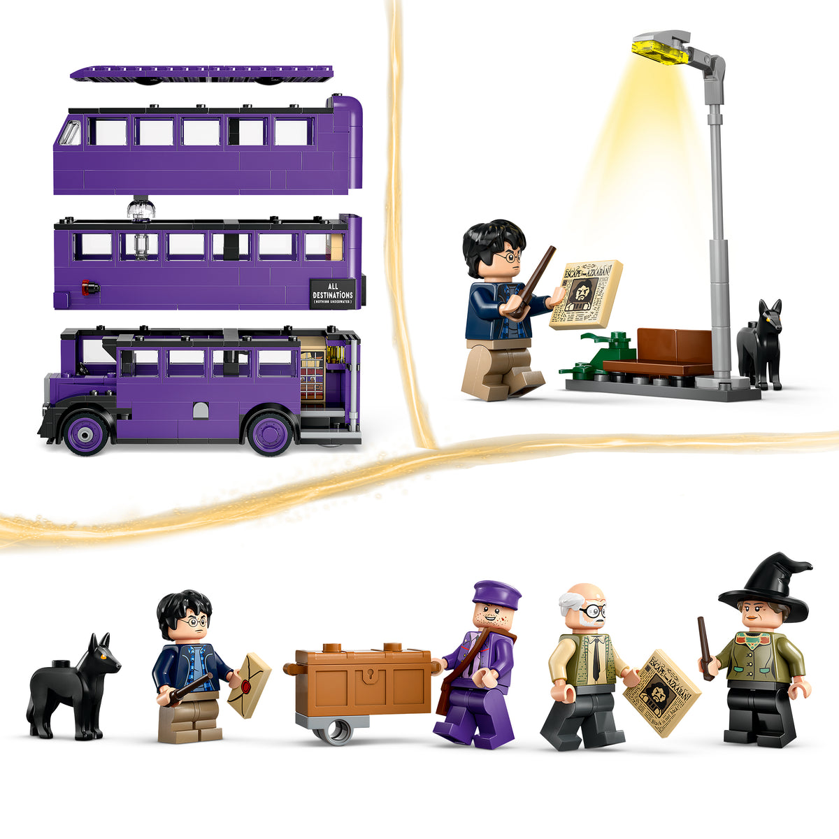 LEGO Harry Potter 76446 Abenteuer mit dem Fahrenden Ritter