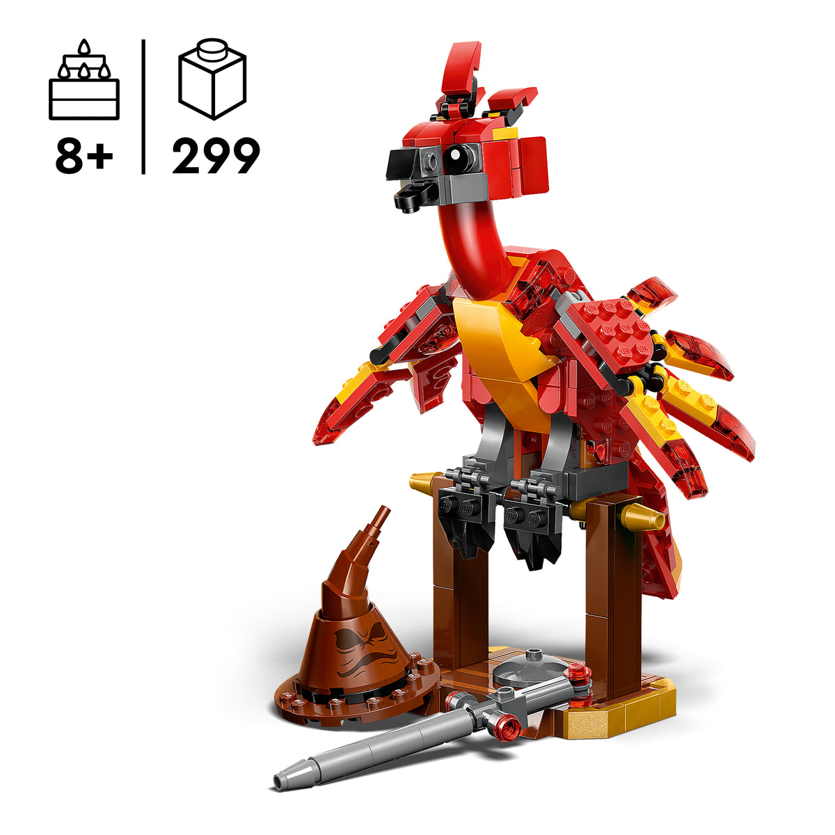 LEGO Harry Potter 76448 Fawkes: Dumbledores Phönix