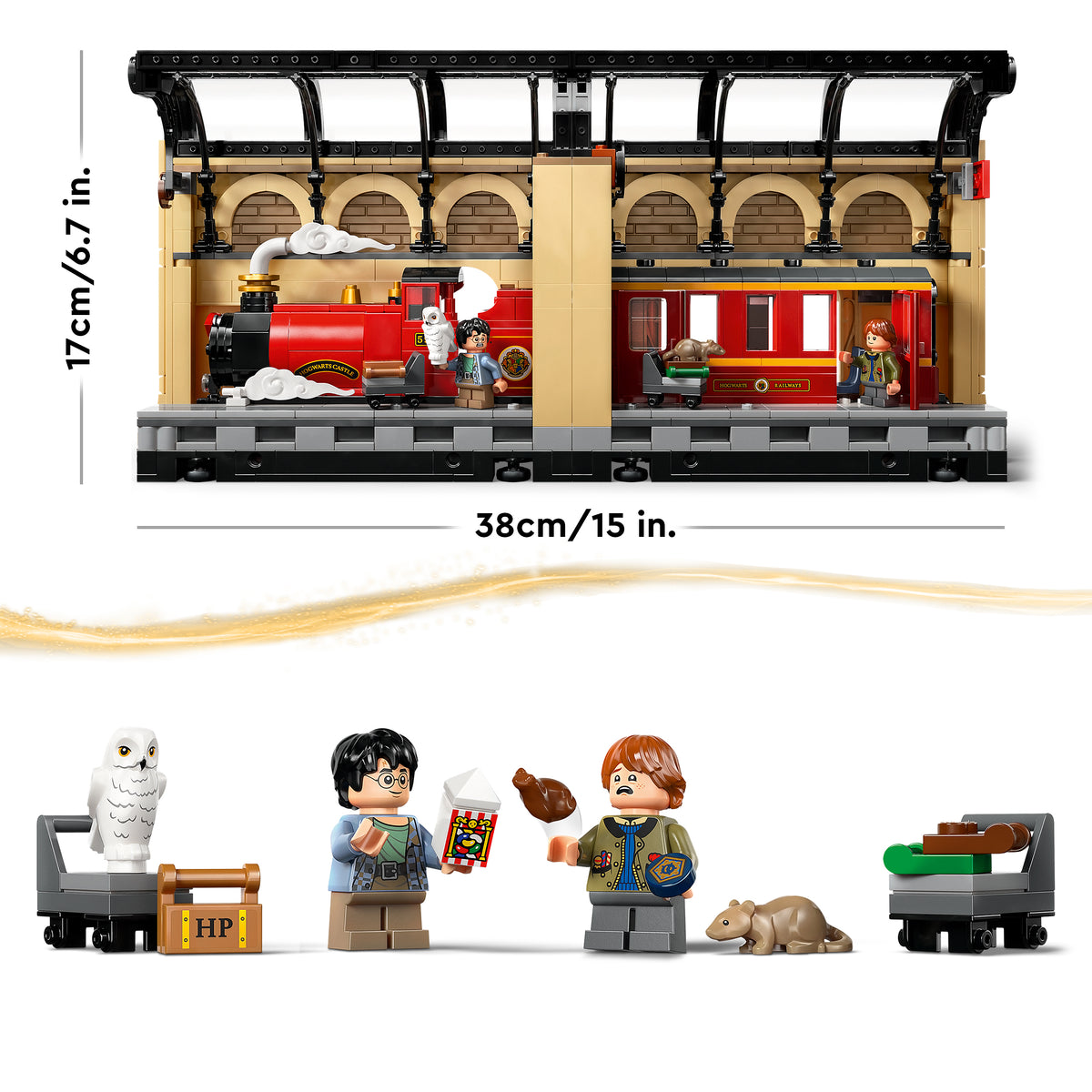 LEGO Harry Potter 76450 Buchstütze: Hogwarts Express