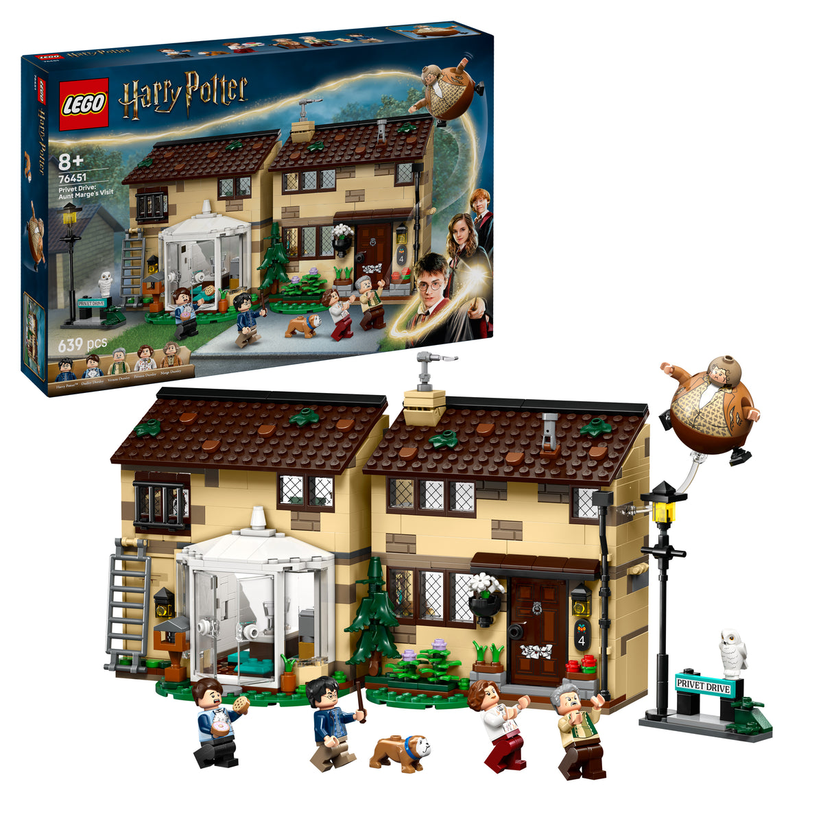 LEGO Harry Potter 76451 Ligusterweg Tante Magdas Besuch