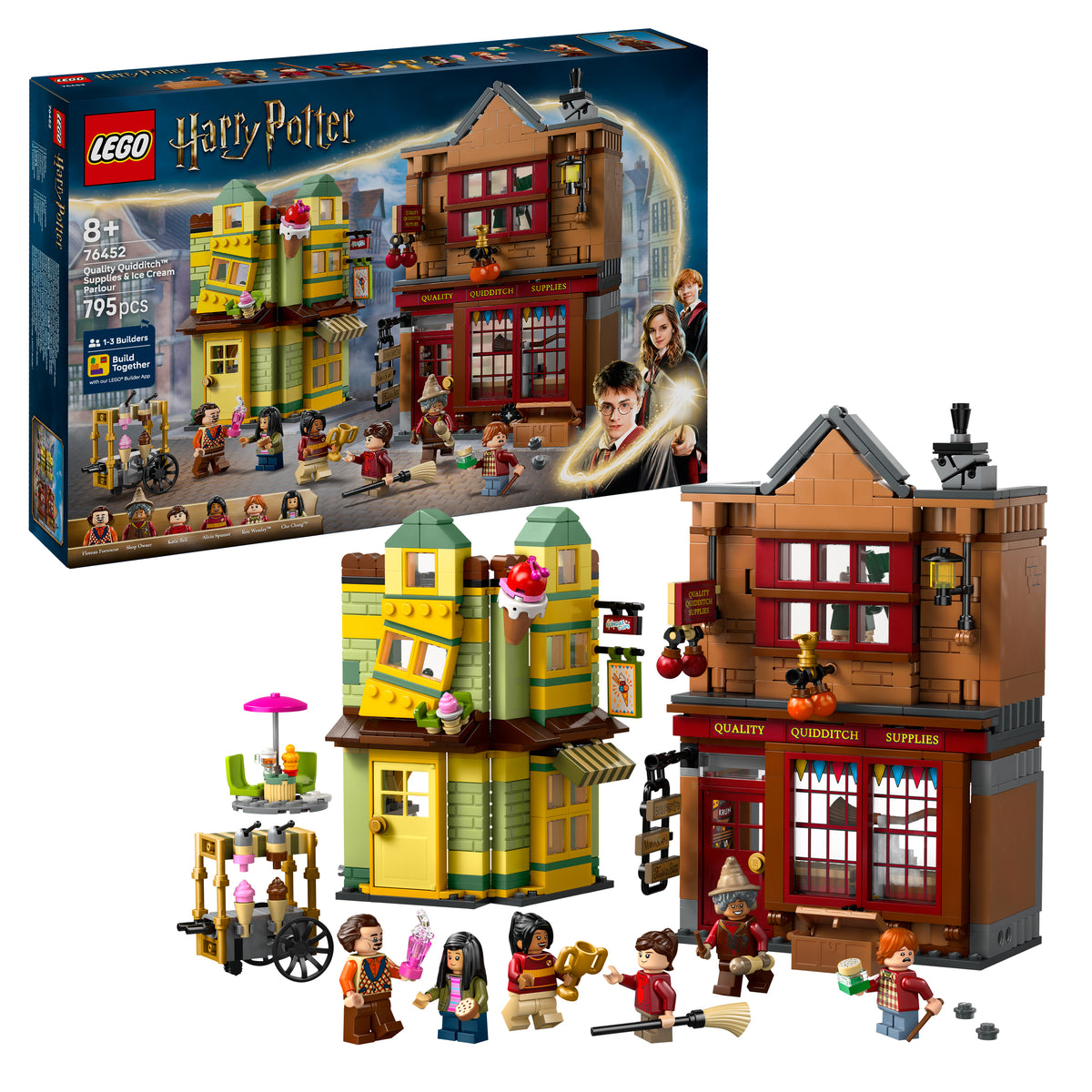 LEGO Harry Potter 76452 Qualität für Quidditch & Fortescues Eissalon