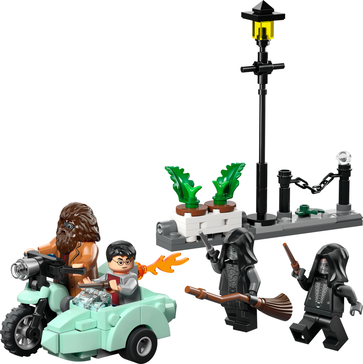 LEGO Harry Potter 76459 Hagrids und Harrys Flucht aus dem Ligusterweg